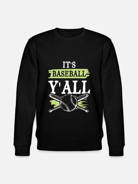 baseball sport - Stanley/Stella Unisex Bio-Sweatshirt CHANGER  - Schwarz