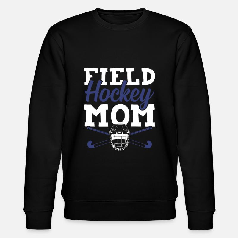 feldhockey mama - Stanley/Stella Unisex Bio-Sweatshirt CHANGER  - Schwarz