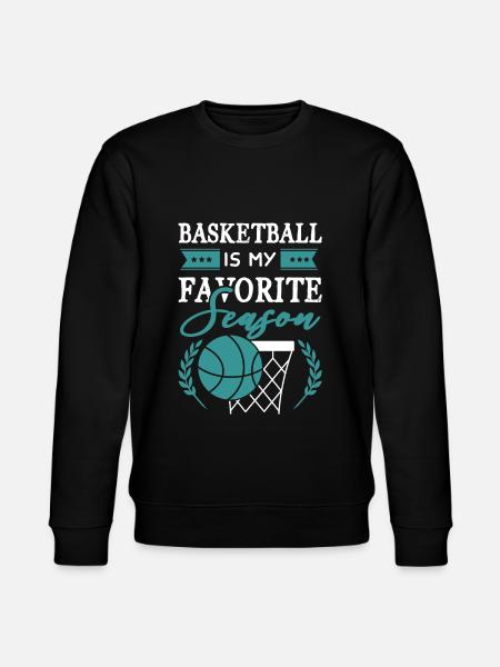 Basketball Season - Stanley/Stella CHANGER Unisex Organic Sweatshirt - black