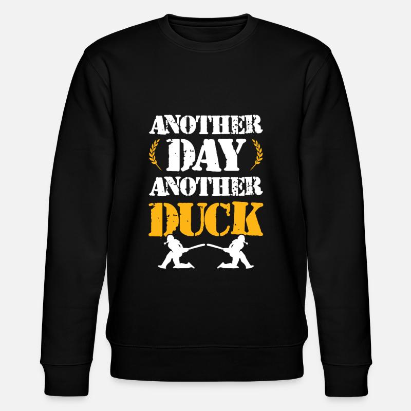 Canard de cricket - Sweat bio CHANGER Stanley/Stella Unisexe - noir
