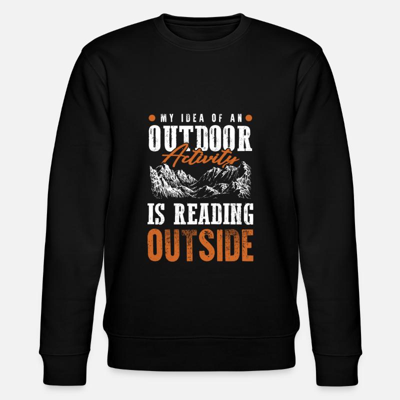 Outdoor activity climbing - Stanley/Stella CHANGER Unisex Organic Sweatshirt - black