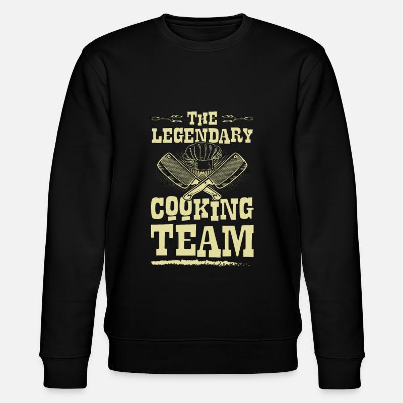 legendary cooking team - Stanley/Stella Unisex Bio-Sweatshirt CHANGER  - Schwarz