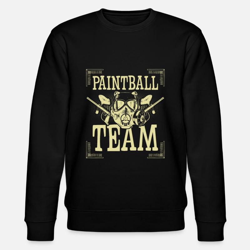 Paintball Team - Stanley/Stella Unisex Bio-Sweatshirt CHANGER  - Schwarz