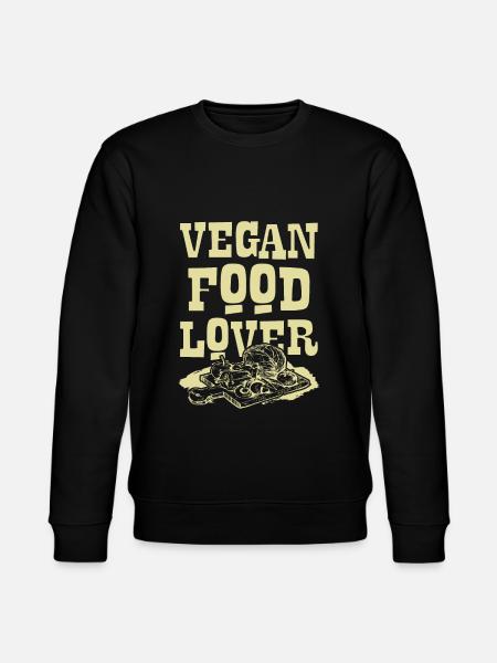 Vegan Lover - Stanley/Stella CHANGER Unisex Organic Sweatshirt - black