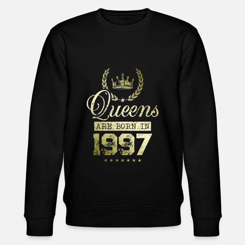 Queens nées en 1997 - Sweat bio CHANGER Stanley/Stella Unisexe - noir