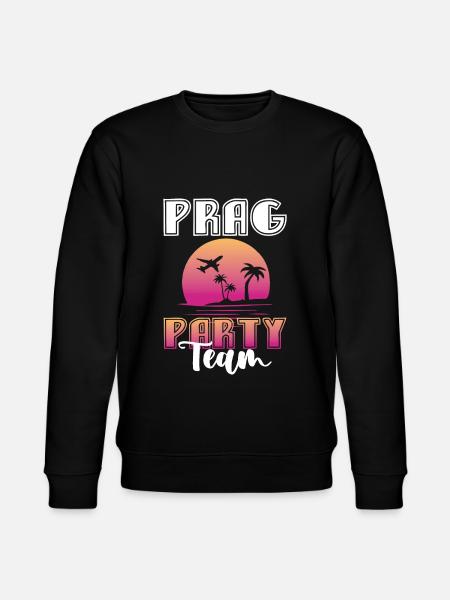 Prag Party Team - Stanley/Stella Unisex Bio-Sweatshirt CHANGER  - Schwarz
