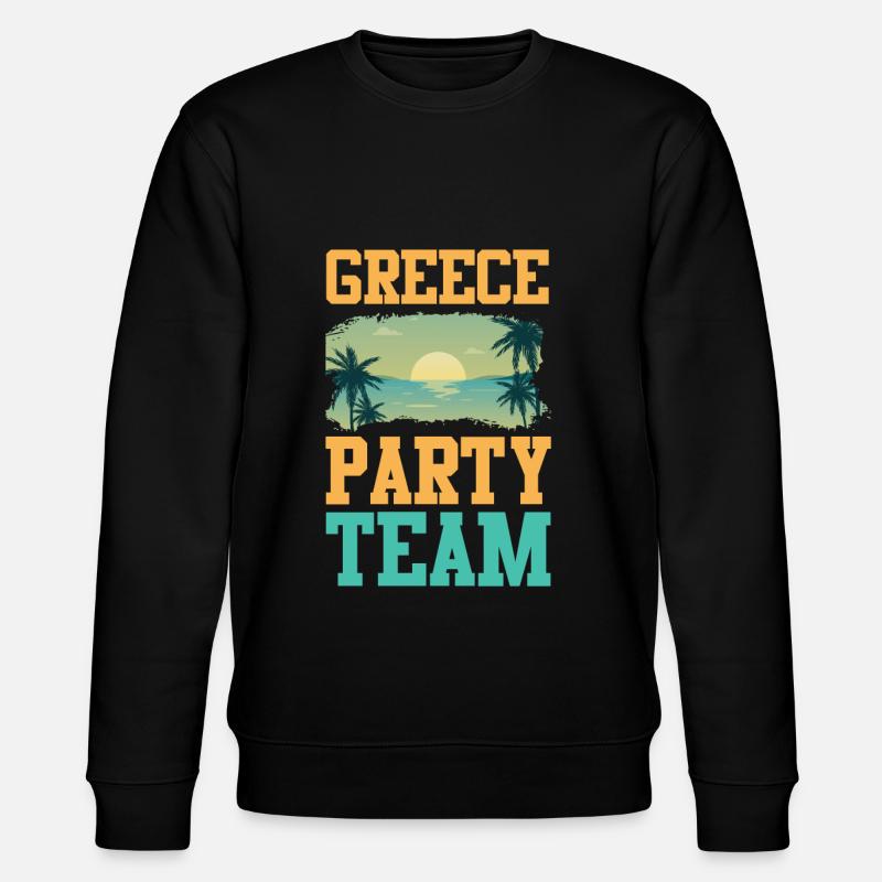 Équipe du parti Grèce - Sweat bio CHANGER Stanley/Stella Unisexe - noir