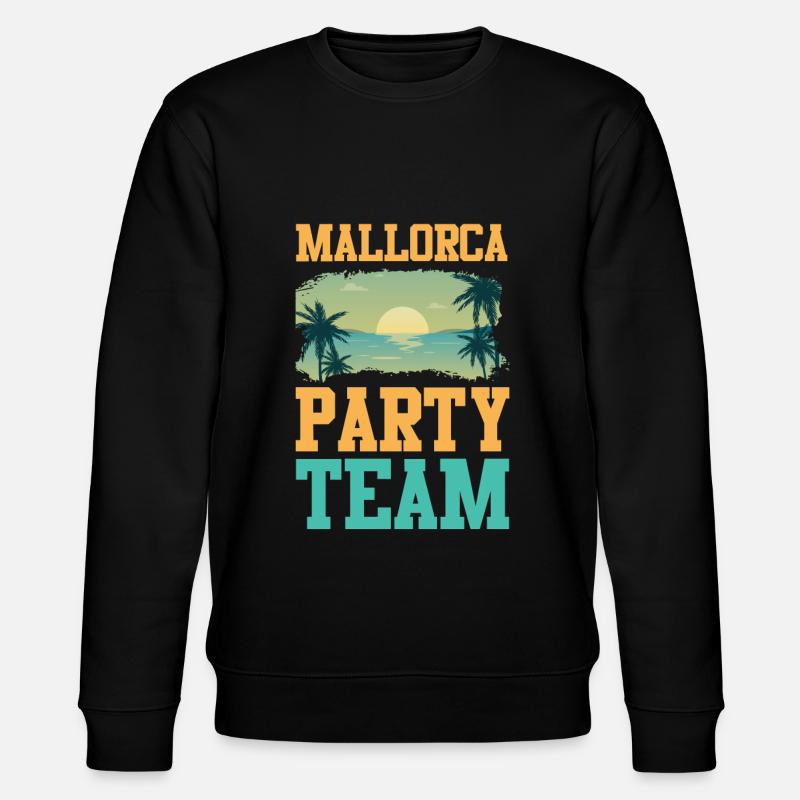 Mallorca Party Team - Stanley/Stella Unisex Bio-Sweatshirt CHANGER  - Schwarz