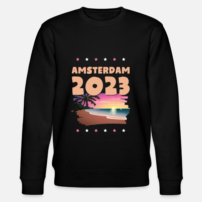 Amsterdam 2023 - Sweat bio CHANGER Stanley/Stella Unisexe - noir