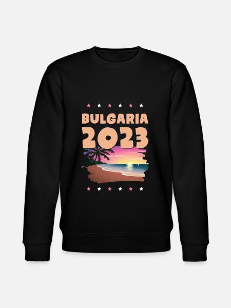 Bulgaria 2023 - Stanley/Stella CHANGER Unisex Organic Sweatshirt - black