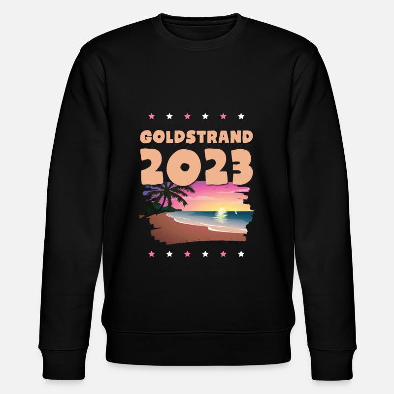 Goldstrand 2023 - Stanley/Stella Unisex Bio-Sweatshirt CHANGER  - Schwarz