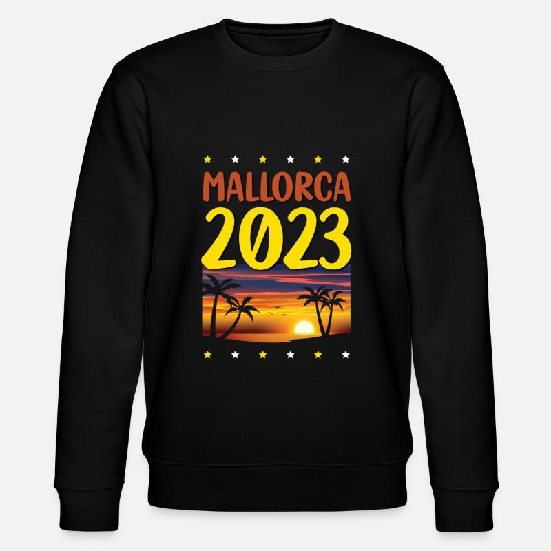 Mallorca 2023 - Stanley/Stella CHANGER Unisex Organic Sweatshirt - black