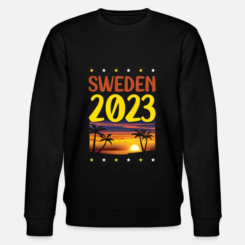 Sweden 2023 - Stanley/Stella Unisex Bio-Sweatshirt CHANGER  - Schwarz