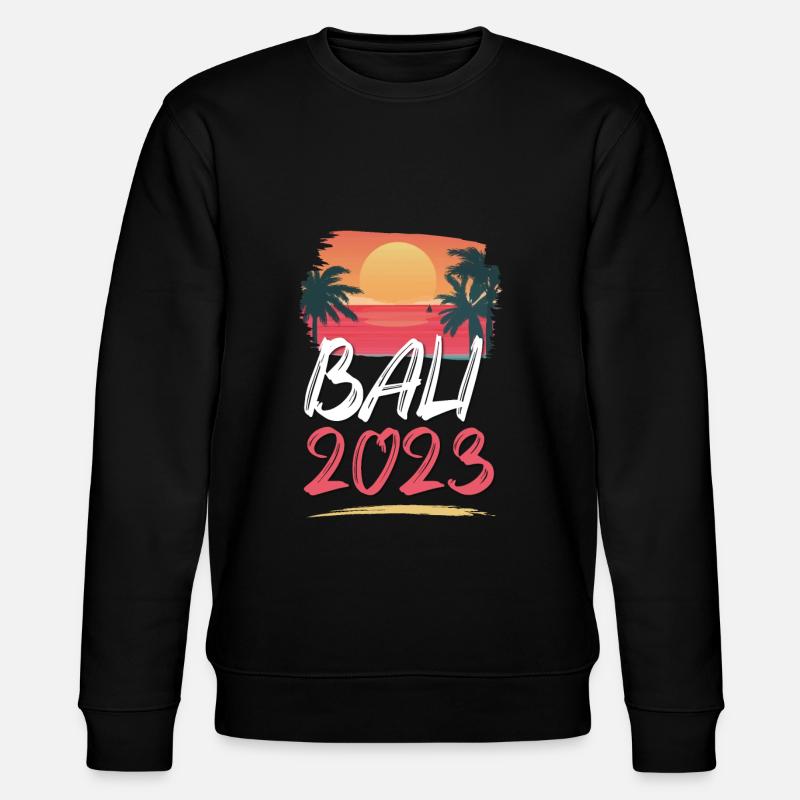Bali 2023 - Stanley/Stella Unisex Bio-Sweatshirt CHANGER  - Schwarz