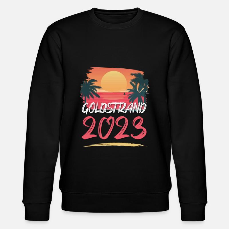 Goldstrand 2023 - Stanley/Stella Unisex Bio-Sweatshirt CHANGER  - Schwarz
