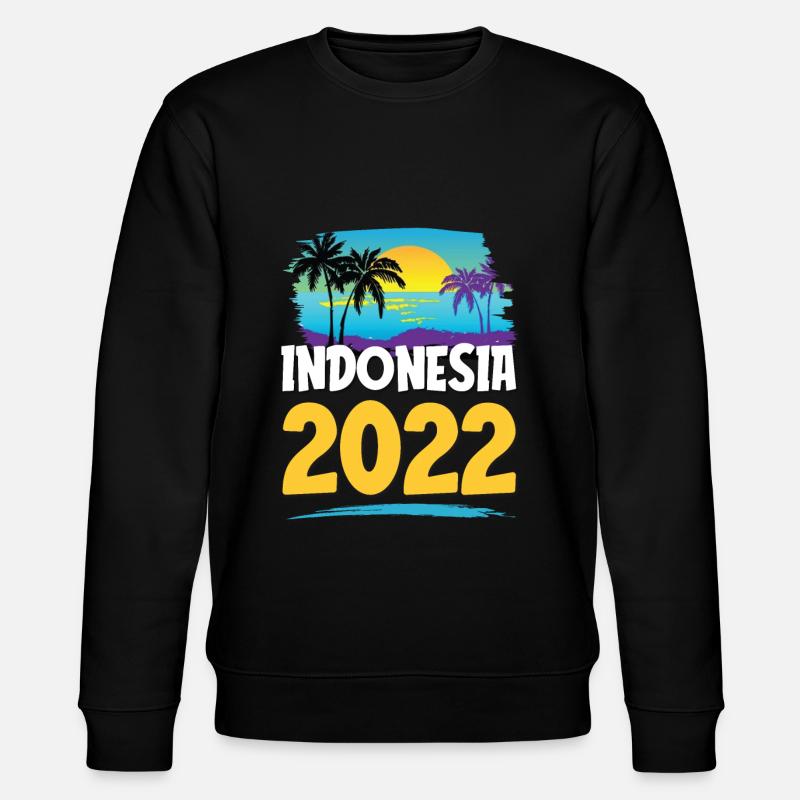 Indonesia 2023 - Stanley/Stella Unisex Bio-Sweatshirt CHANGER  - Schwarz