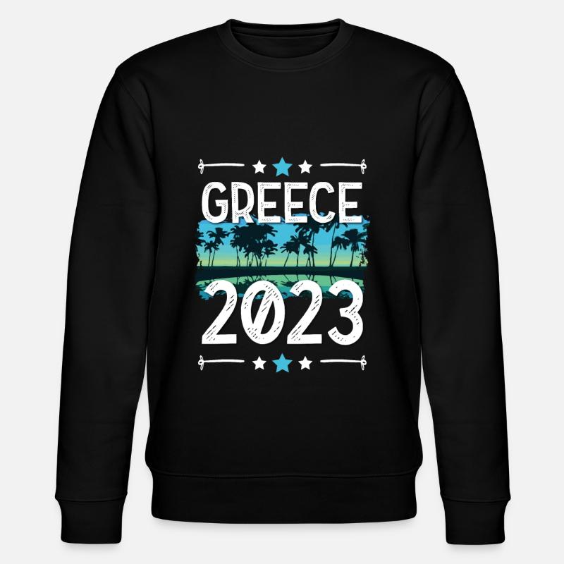 Greece 2023 - Stanley/Stella Unisex Bio-Sweatshirt CHANGER  - Schwarz