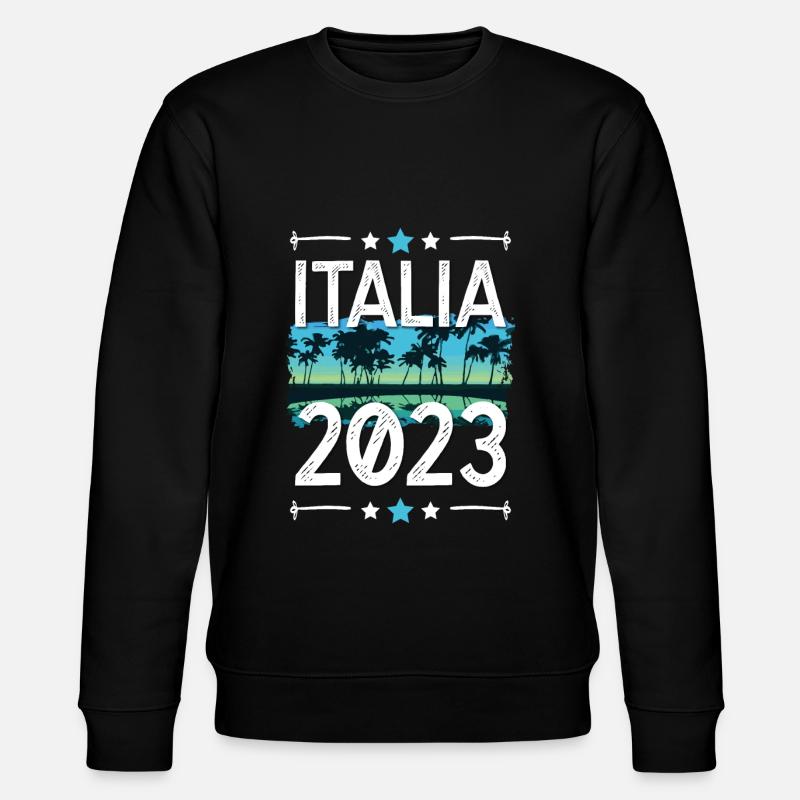 Italia 2023 - Stanley/Stella Unisex Bio-Sweatshirt CHANGER  - Schwarz