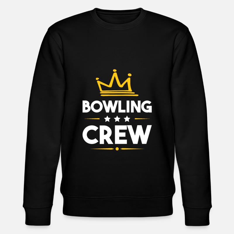 Bowling Crew - Stanley/Stella Unisex Bio-Sweatshirt CHANGER  - Schwarz