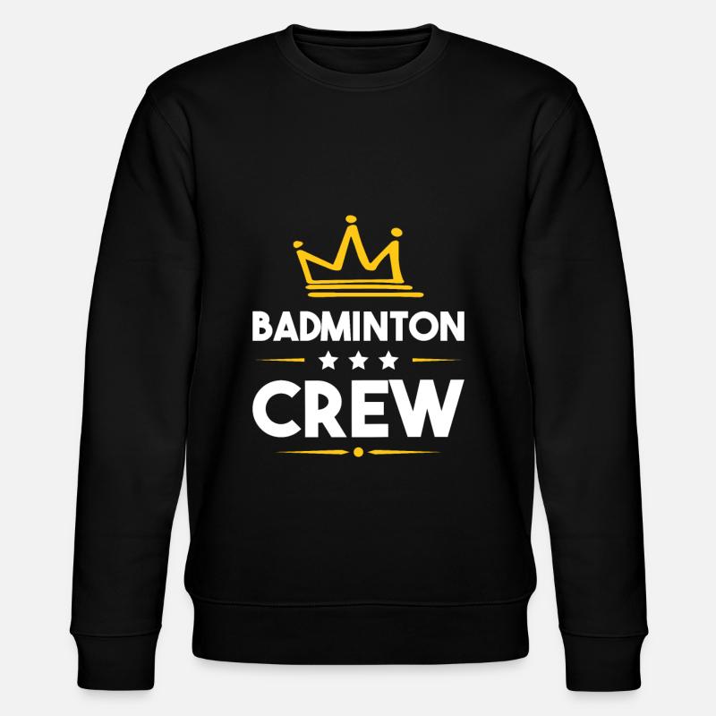 Équipage de badminton - Sweat bio CHANGER Stanley/Stella Unisexe - noir