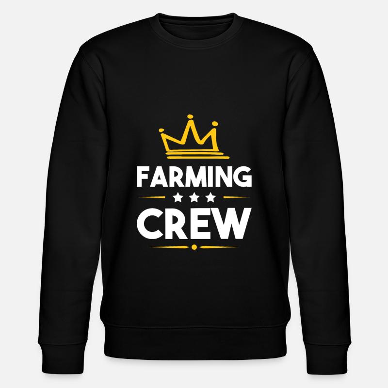 Équipage agricole - Sweat bio CHANGER Stanley/Stella Unisexe - noir