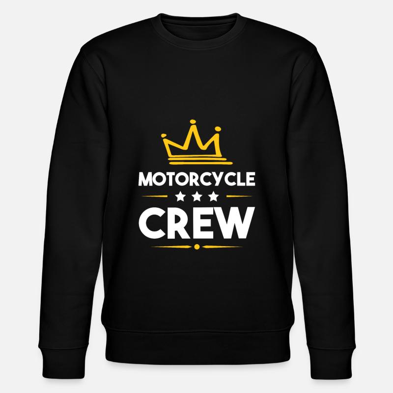 Motorcycle Crew - Stanley/Stella Unisex Bio-Sweatshirt CHANGER  - Schwarz