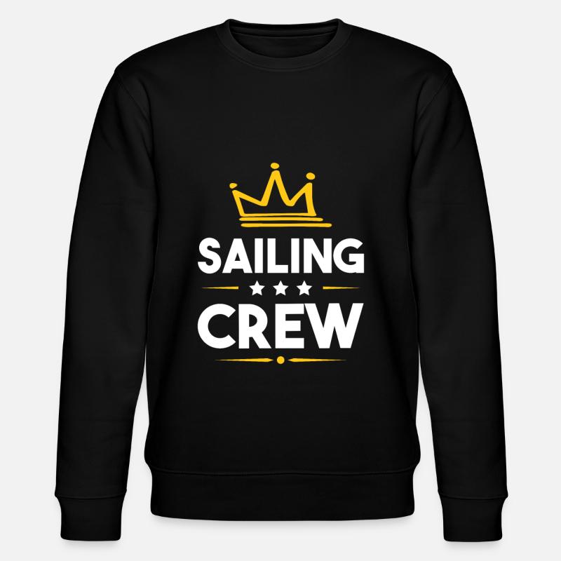 Sailing Crew - Stanley/Stella Unisex Bio-Sweatshirt CHANGER  - Schwarz