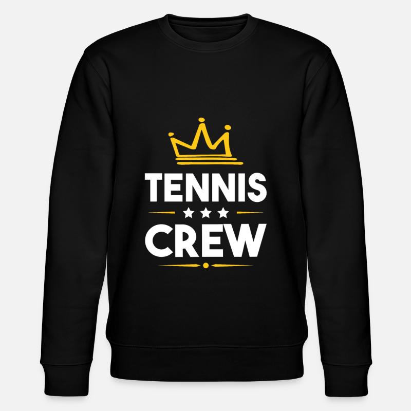 Tennis Crew - Stanley/Stella Unisex Bio-Sweatshirt CHANGER - Schwarz