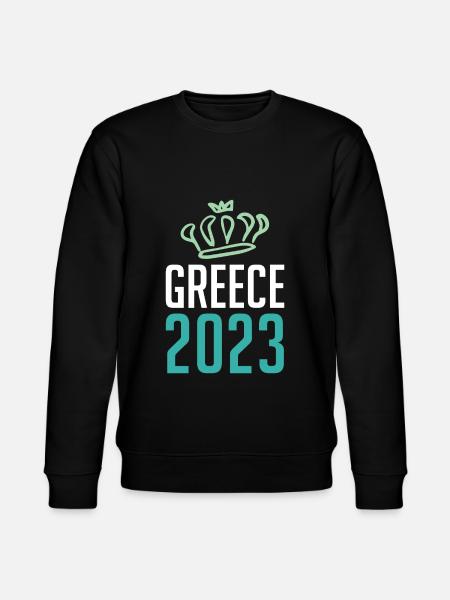 Greece 2023 Krone - Stanley/Stella CHANGER Unisex Organic Sweatshirt - black