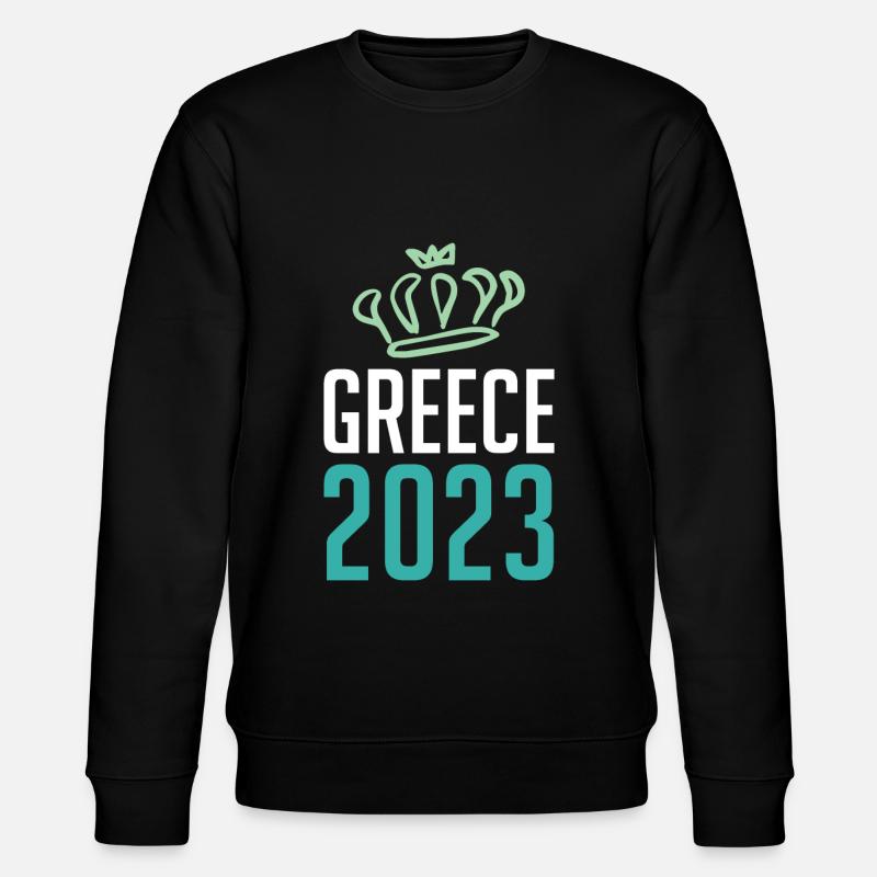 Greece 2023 Krone - Stanley/Stella CHANGER Unisex Organic Sweatshirt - black