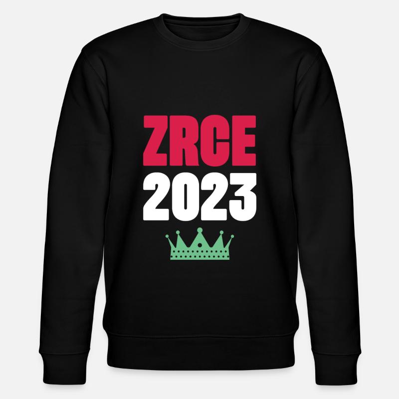 Zrce 2023 Krone - Stanley/Stella Unisex Bio-Sweatshirt CHANGER  - Schwarz