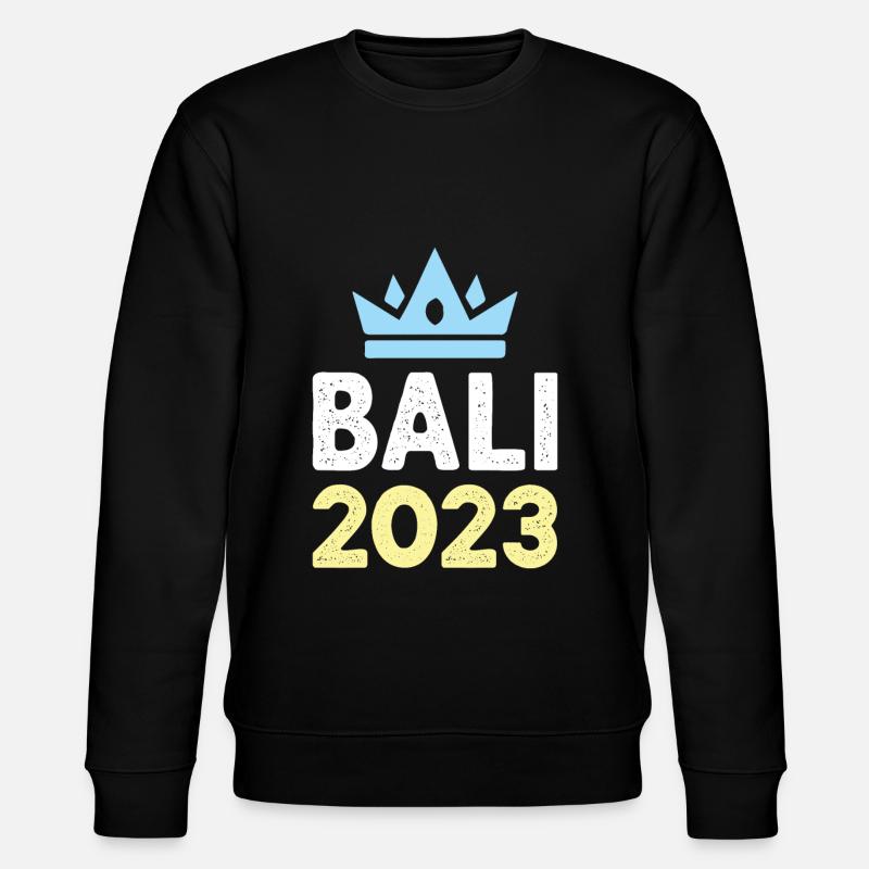 Bali 2023 Krone - Stanley/Stella CHANGER Unisex Organic Sweatshirt - black