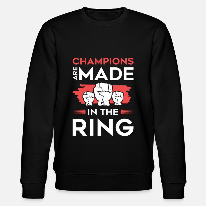 mma champion - Stanley/Stella Unisex Bio-Sweatshirt CHANGER  - Schwarz