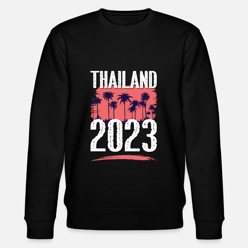 Thailand 2023 - Stanley/Stella Unisex Bio-Sweatshirt CHANGER  - Schwarz