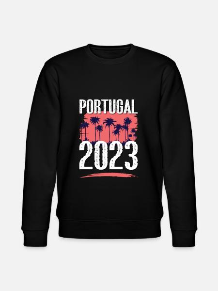 Portugal 2023 - Stanley/Stella Unisex Bio-Sweatshirt CHANGER  - Schwarz