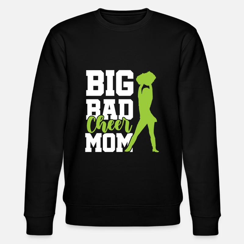 cheerleader mom - Stanley/Stella Unisex Bio-Sweatshirt CHANGER  - Schwarz