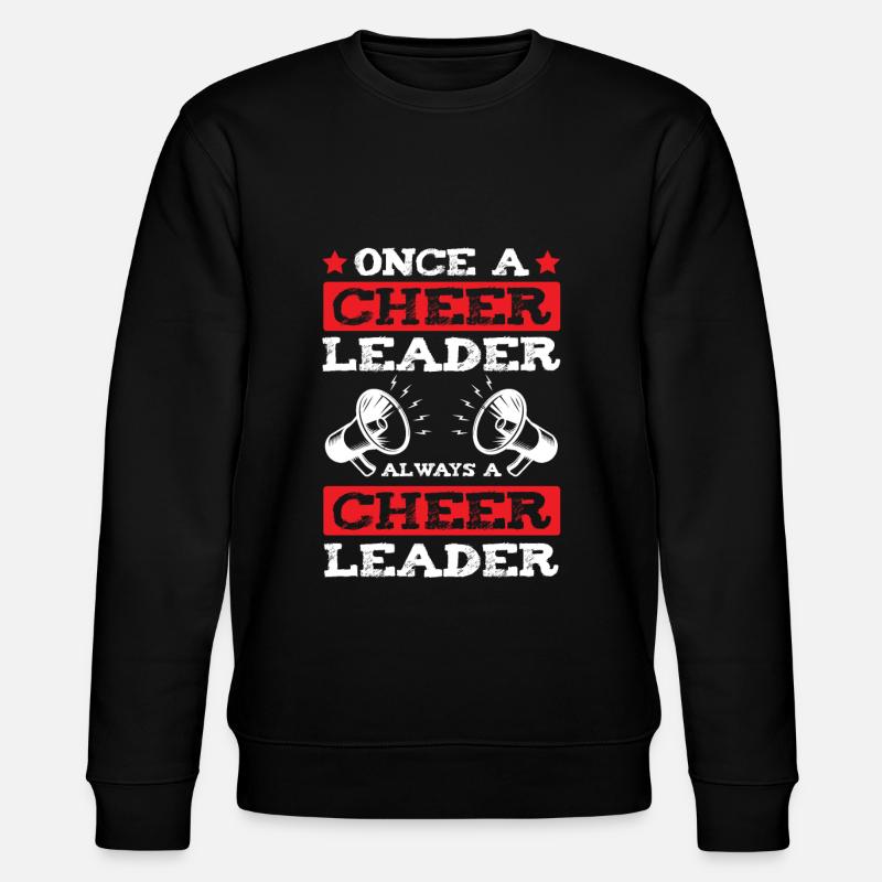 cheerleading witziger spruch - Stanley/Stella Unisex Bio-Sweatshirt CHANGER  - Schwarz