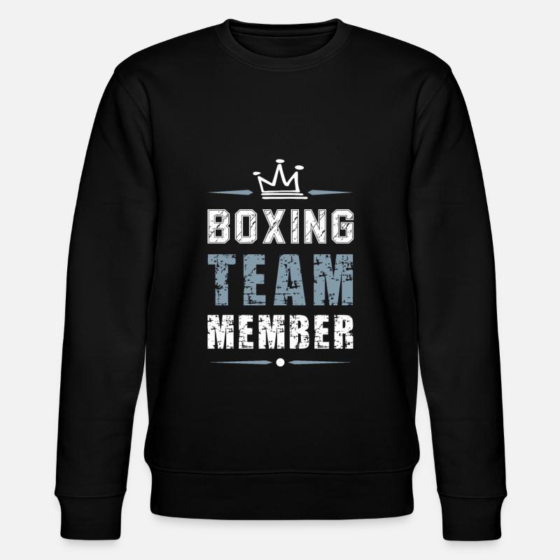 Boxing Team - Stanley/Stella Unisex Bio-Sweatshirt CHANGER  - Schwarz