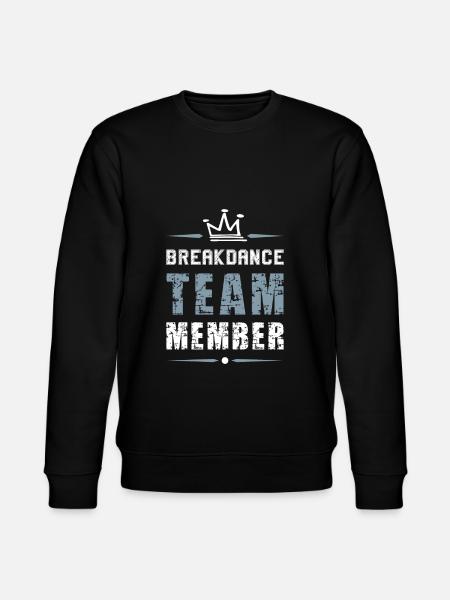 Breakdance Team - Stanley/Stella CHANGER Unisex Organic Sweatshirt - black
