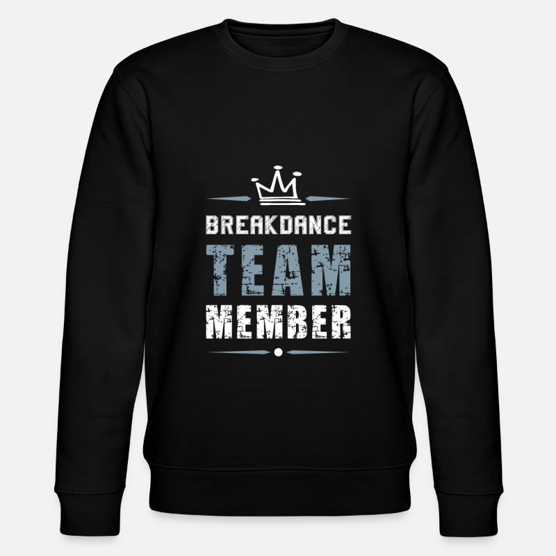 Breakdance Team - Stanley/Stella CHANGER Unisex Organic Sweatshirt - black