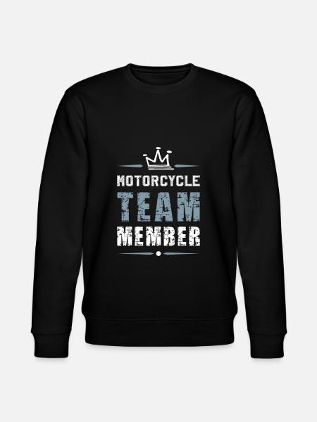 Motorcycle Team - Stanley/Stella CHANGER Unisex Organic Sweatshirt - black