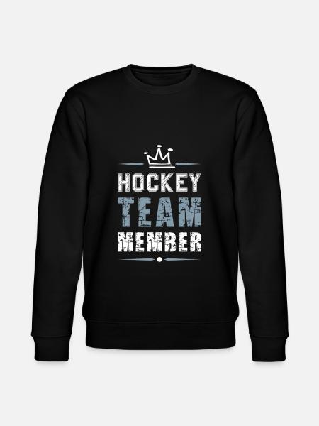 Hockey Team - Stanley/Stella CHANGER Unisex Organic Sweatshirt - black
