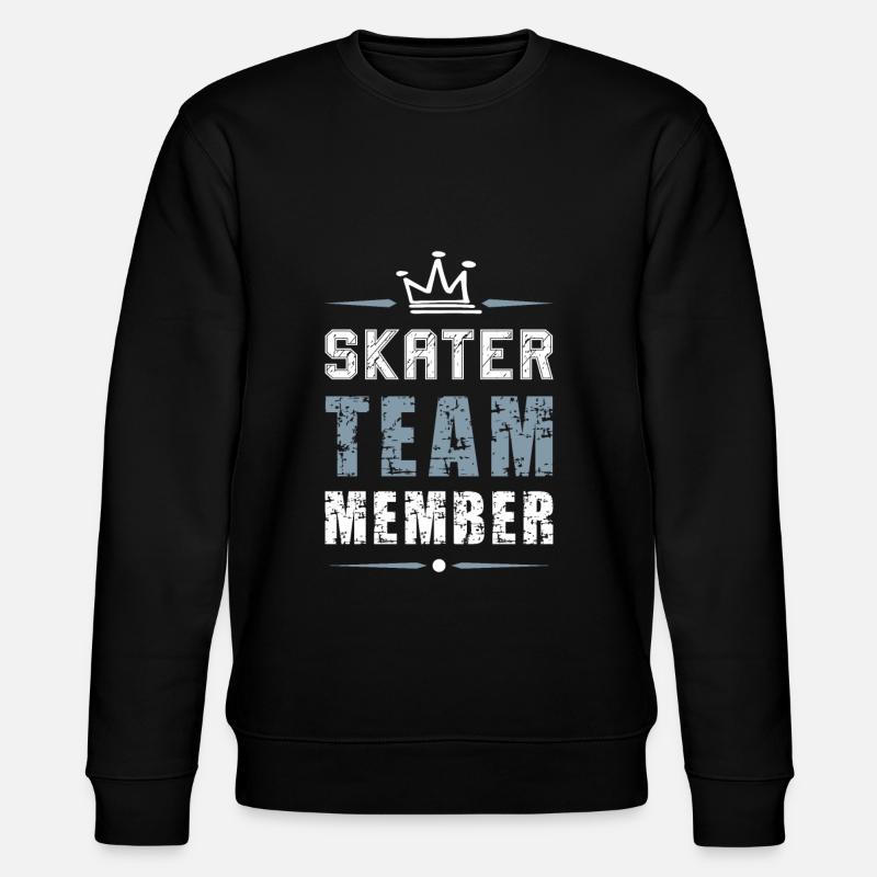 Skater Team - Stanley/Stella CHANGER Unisex Organic Sweatshirt - black