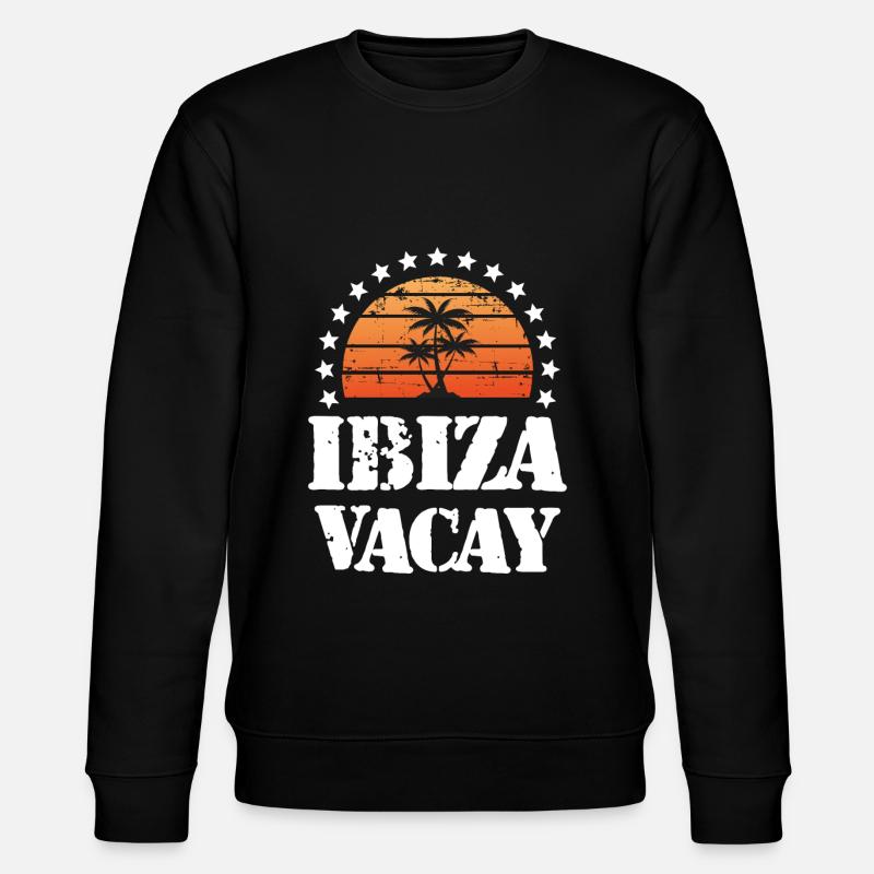 Ibiza Tourisme - Sweat bio CHANGER Stanley/Stella Unisexe - noir