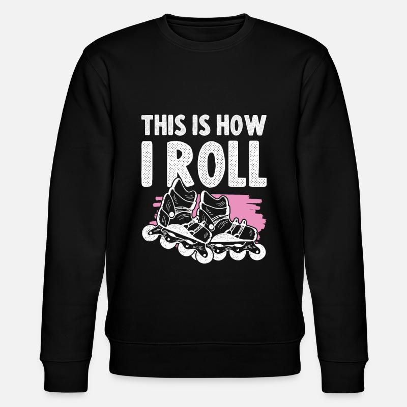 Skater Inline - Stanley/Stella CHANGER Unisex Organic Sweatshirt - black
