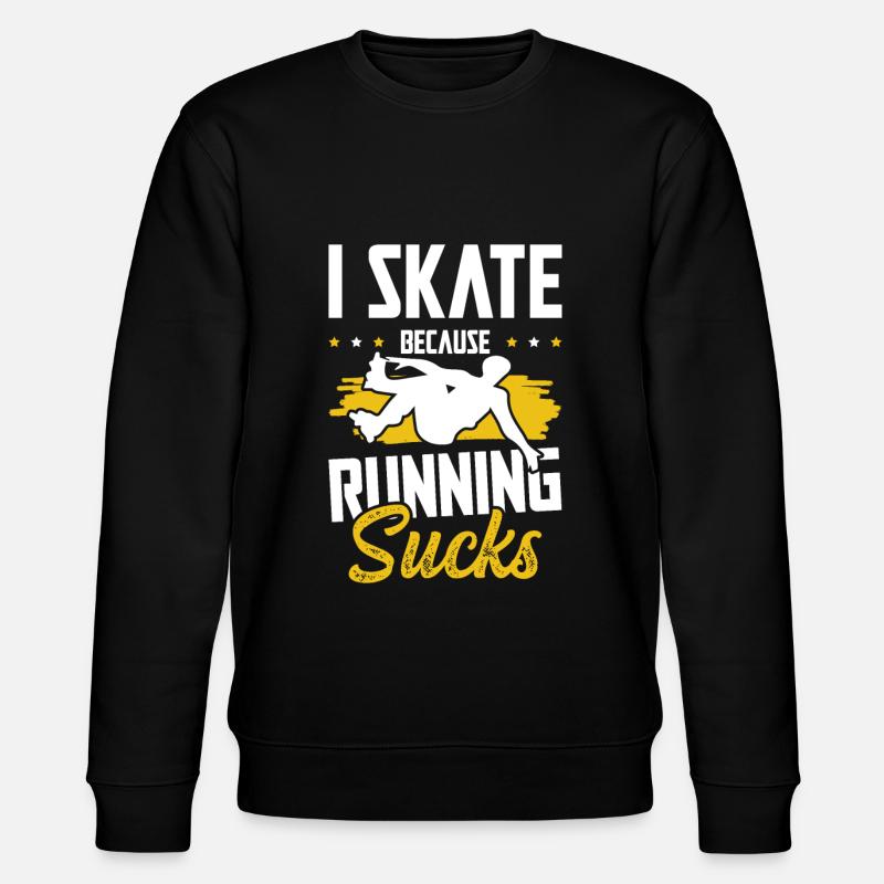Skate Skating - Stanley/Stella CHANGER Unisex Organic Sweatshirt - black