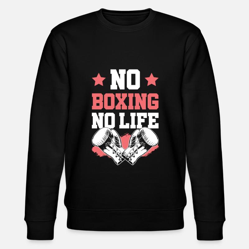 Boxe Boxe - Sweat bio CHANGER Stanley/Stella Unisexe - noir