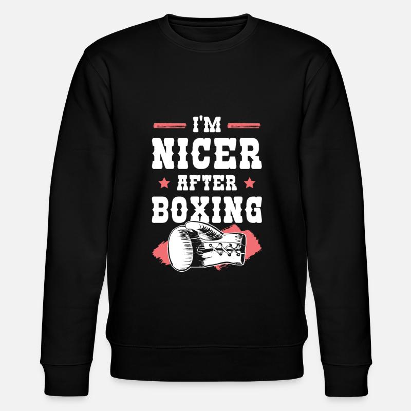 Boxe boxeuse - Sweat bio CHANGER Stanley/Stella Unisexe - noir
