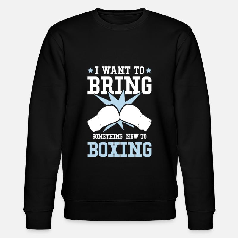 Boxing Boxes - Stanley/Stella CHANGER Unisex Organic Sweatshirt - black