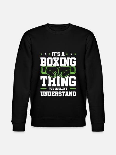 Gants de boxe - Sweat bio CHANGER Stanley/Stella Unisexe - noir